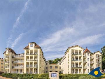 Ferienwohnung für 2 Personen, mit Balkon und Pool, mit Haustier in Bansin