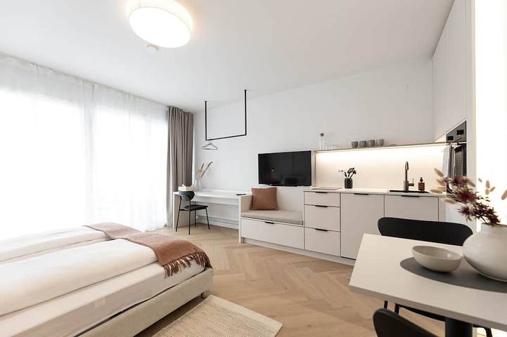 Ganze Wohnung, Top 6 Stilvolles Studio unweit der Eurotherme in Bad Schallerbach, Bezirk Grieskirchen