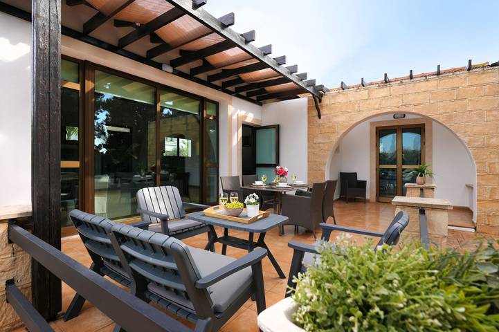 Villa für 5 Personen, mit Pool und Garten auf Zypern - 4