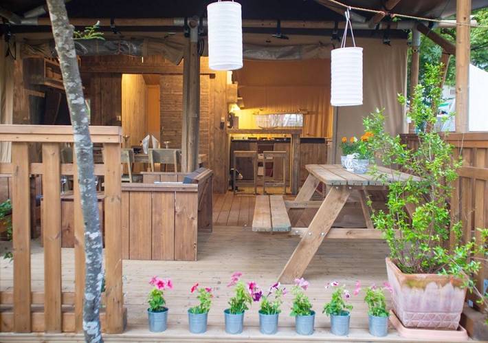 Camping für 6 Personen, mit Ausblick und Kinderpool sowie Garten und Pool, mit Haustier auf Krk - 2