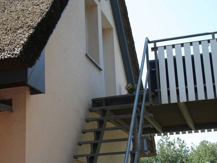 Ferienwohnung für 3 Personen, mit Garten und Balkon, kinderfreundlich in Wustrow - 4