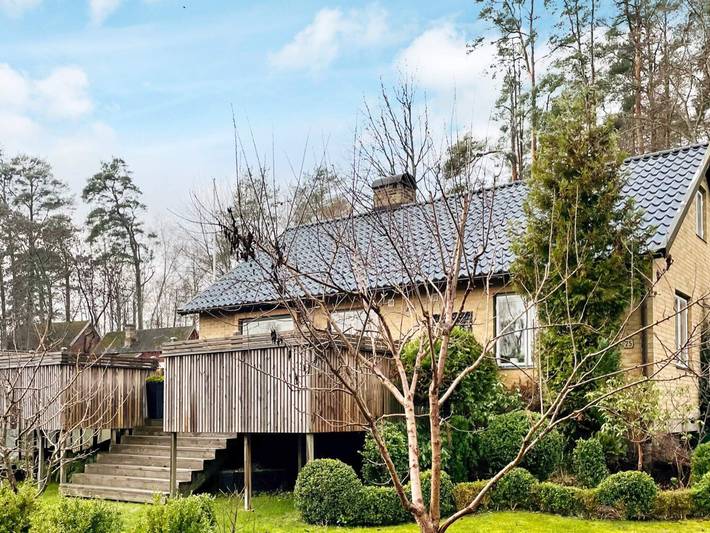 Feriehus for 7 personer, med hage og terrasse, barnevennlig i Blekinge