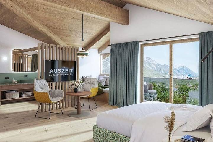 Ferienhaus für 2 Personen, mit Sauna und Garten, mit Haustier