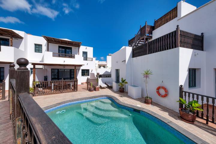 Maison de vacances pour 7 personnes, avec jardin et piscine - 1