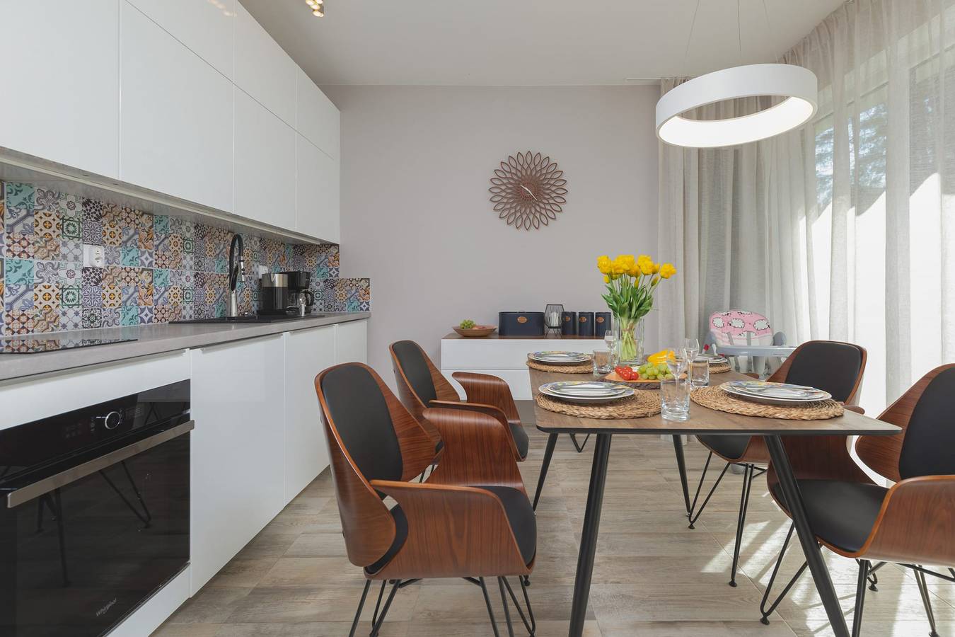 Ganze Wohnung, Ferienwohnung für 4 Personen mit Garten in Łukęcin, Baltic Sea Pomerania