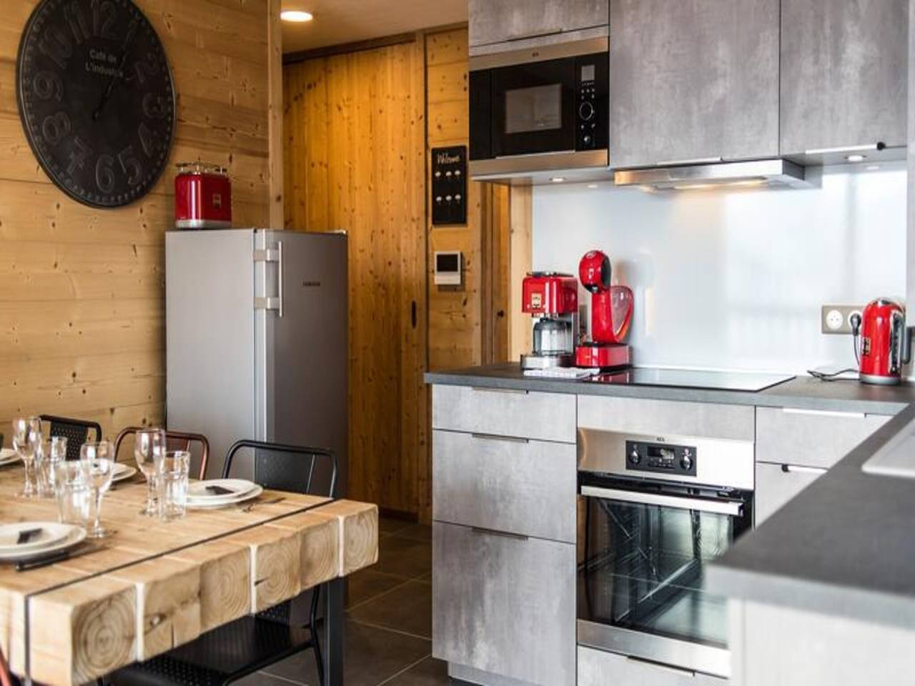 Ganze Wohnung, Ferienwohnung in Les Retenues an den Skipisten in La Toussuire, Fontcouverte-la-Toussuire