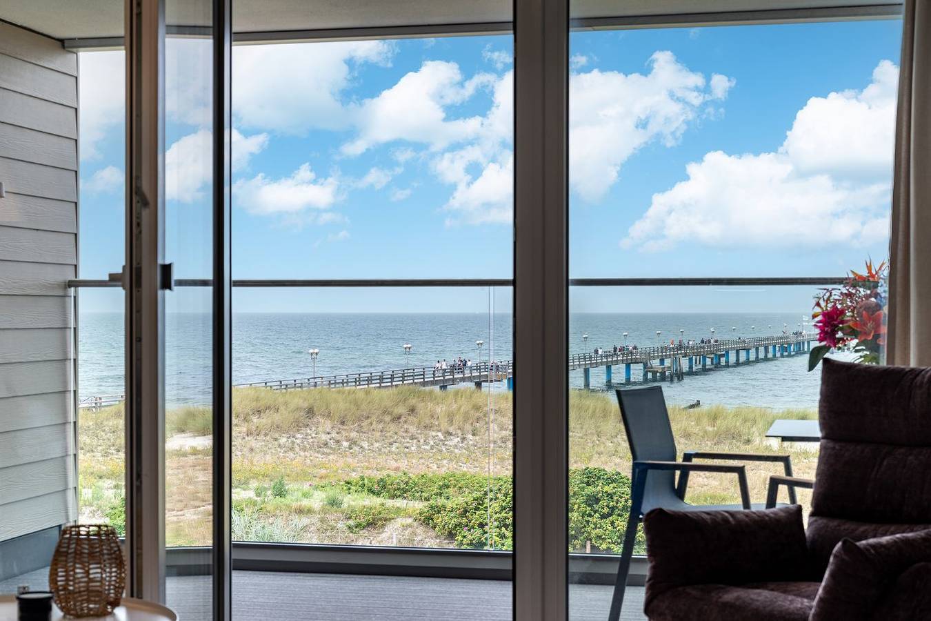 Ganze Wohnung, Wohnen mit Blick auf die Ostsee in Graal-Müritz, Rostock und Umgebung