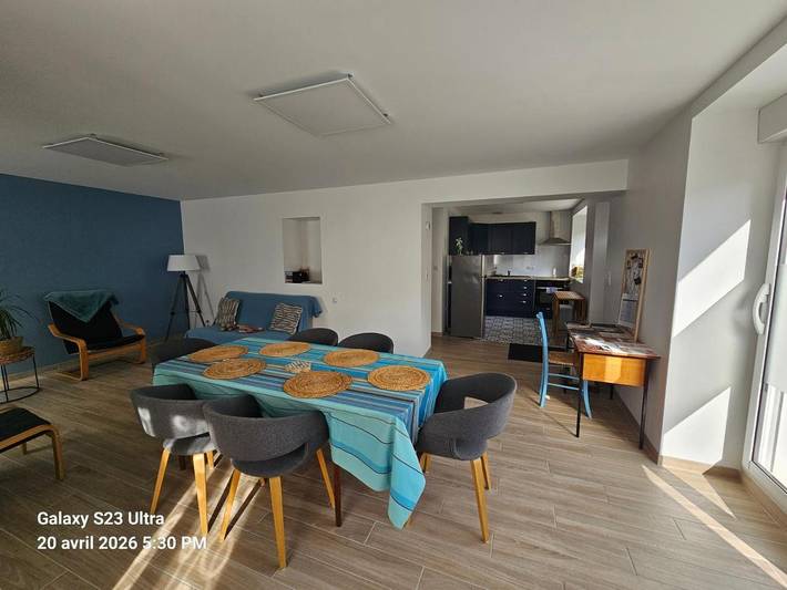 Gîte pour 6 personnes, avec Terrasse à Vinay - 2