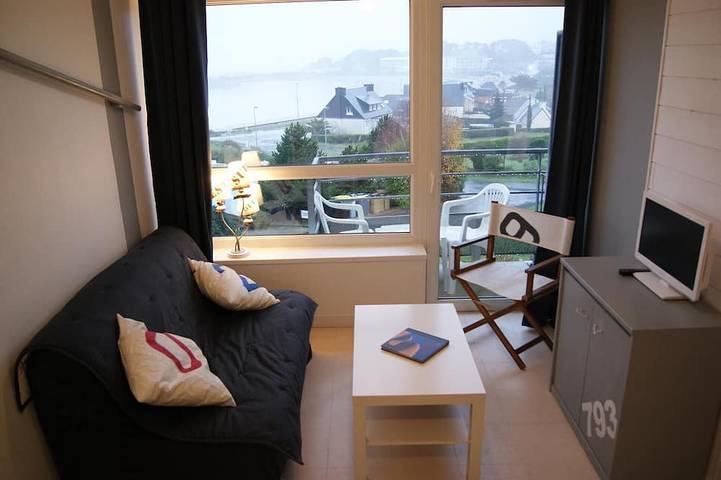 Gîte pour 6 personnes, avec jardin et balcon dans Plage de Trestel