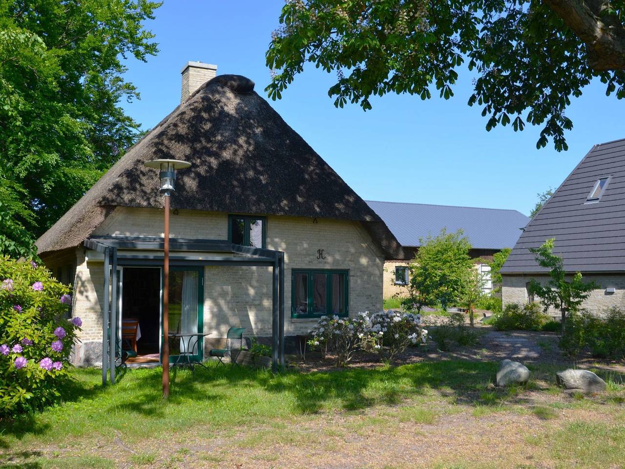 Holsteinshof: Reetdachkate zwischen Nord- und Ostsee - Holsteinshof in Jübek, Eider-Treene-Sorge