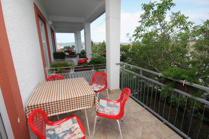 Ferienwohnung für 3 Personen, mit Balkon/Terrasse in Selce