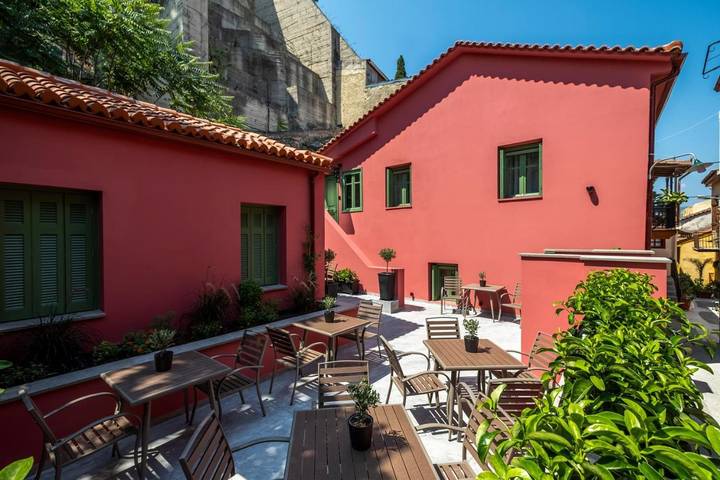 Maison d’hôte pour 3 personnes, avec terrasse ainsi que jardin et vue à Nauplie