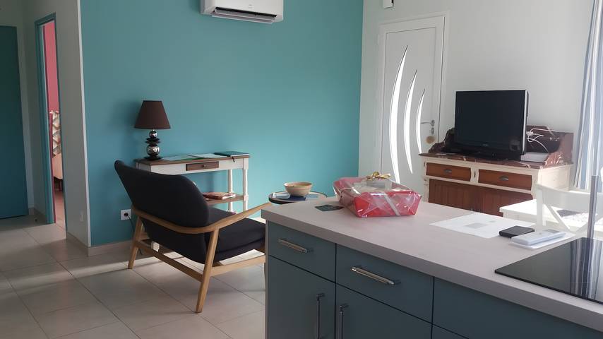 Gîte pour 4 personnes, avec Jardin