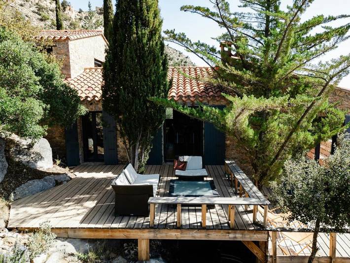 Location de vacances pour 3 personnes, avec terrasse à Camélas - 4