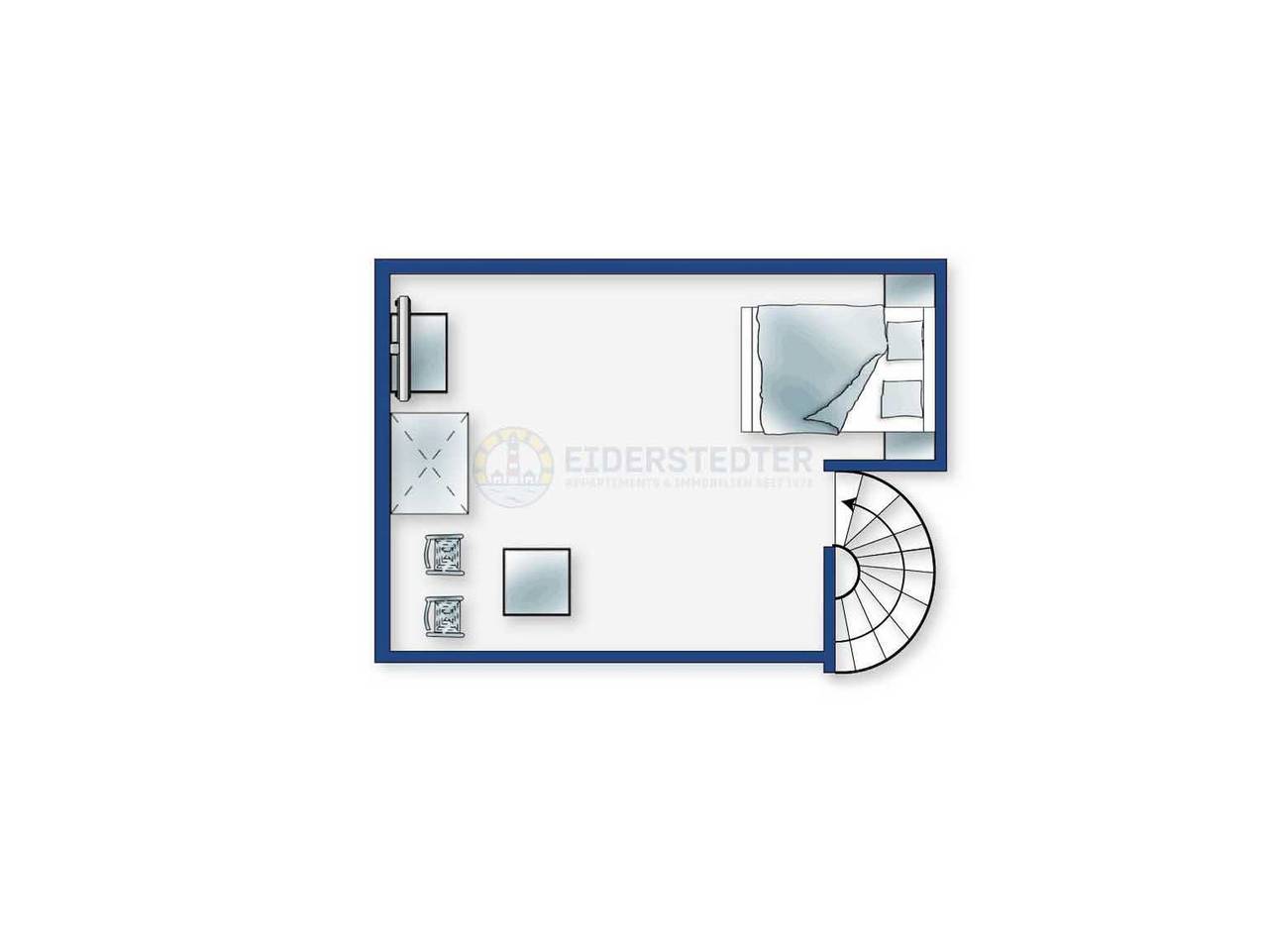 Ganze Ferienwohnung, Wohnung 3 Ursels Koje (Id 050) - Wohnung 3 Strandleev (Id 050) in St. Peter-Bad, St. Peter-Ording