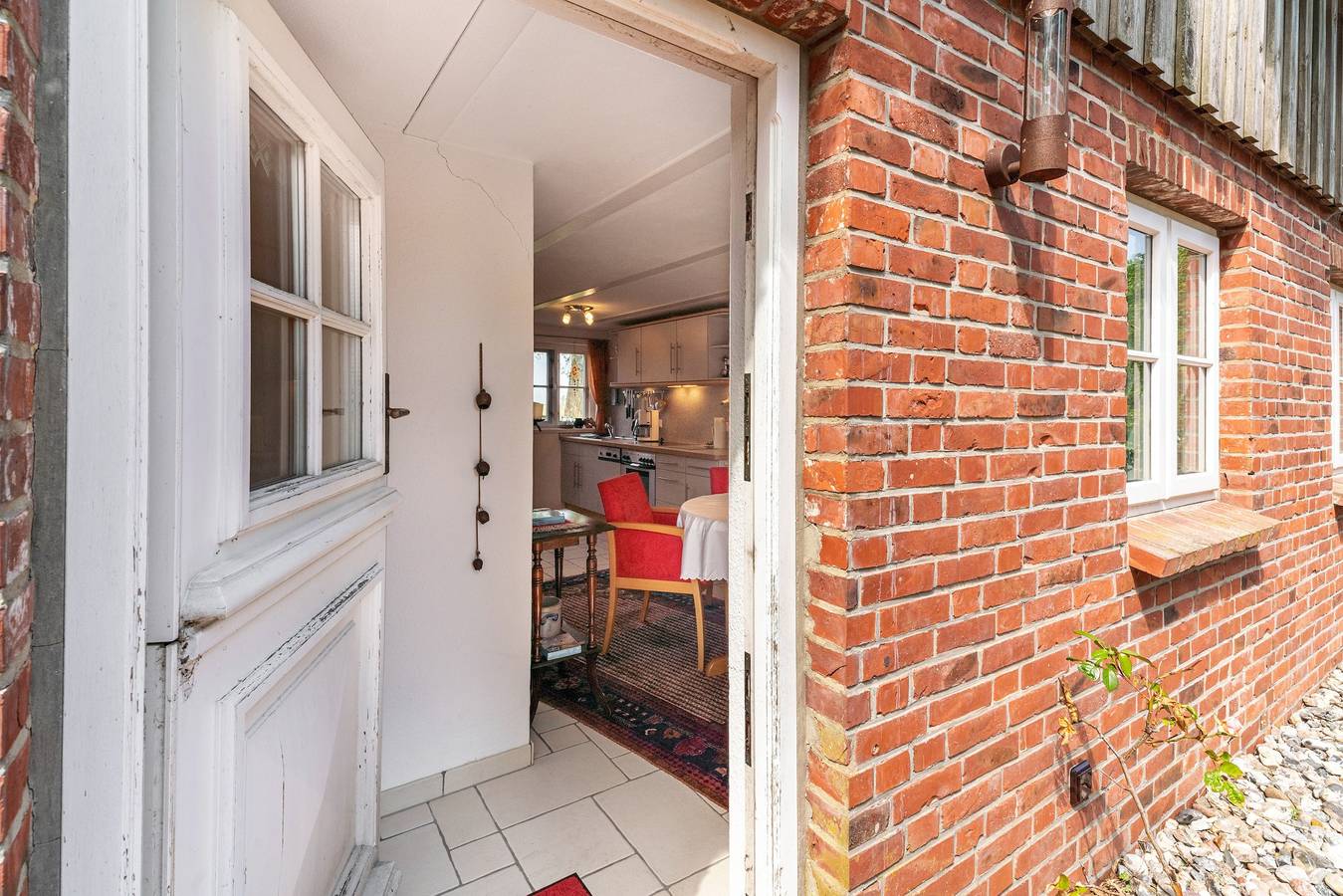 Ganze Wohnung, Apartment „Kiel“ mit gemeinsamer Terrasse, Garten und Wlan in Pellworm, Nordseeküste
