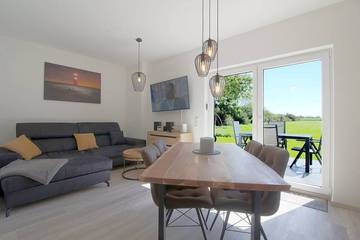 Ferienhaus für 4 Personen, mit Sauna und Garten, mit Haustier in Dorum