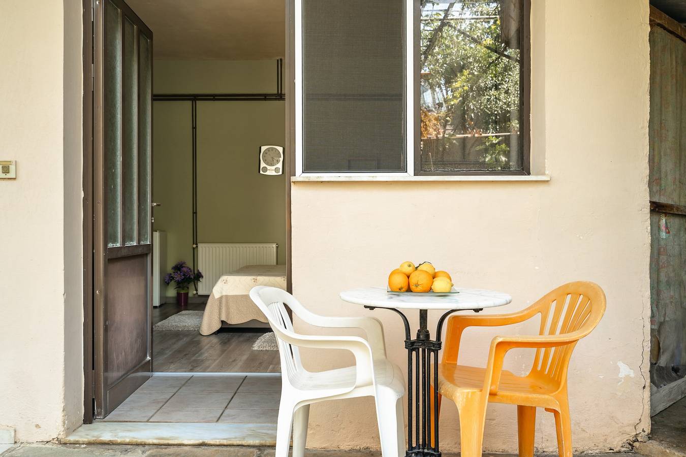 Apartamento 'Vangelis Studio 2' con vistas a la montaña, terraza y Wi-Fi in Cefalonia