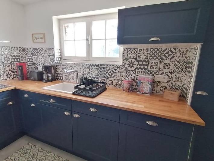 Appartement de vacances pour 4 personnes, avec jardin