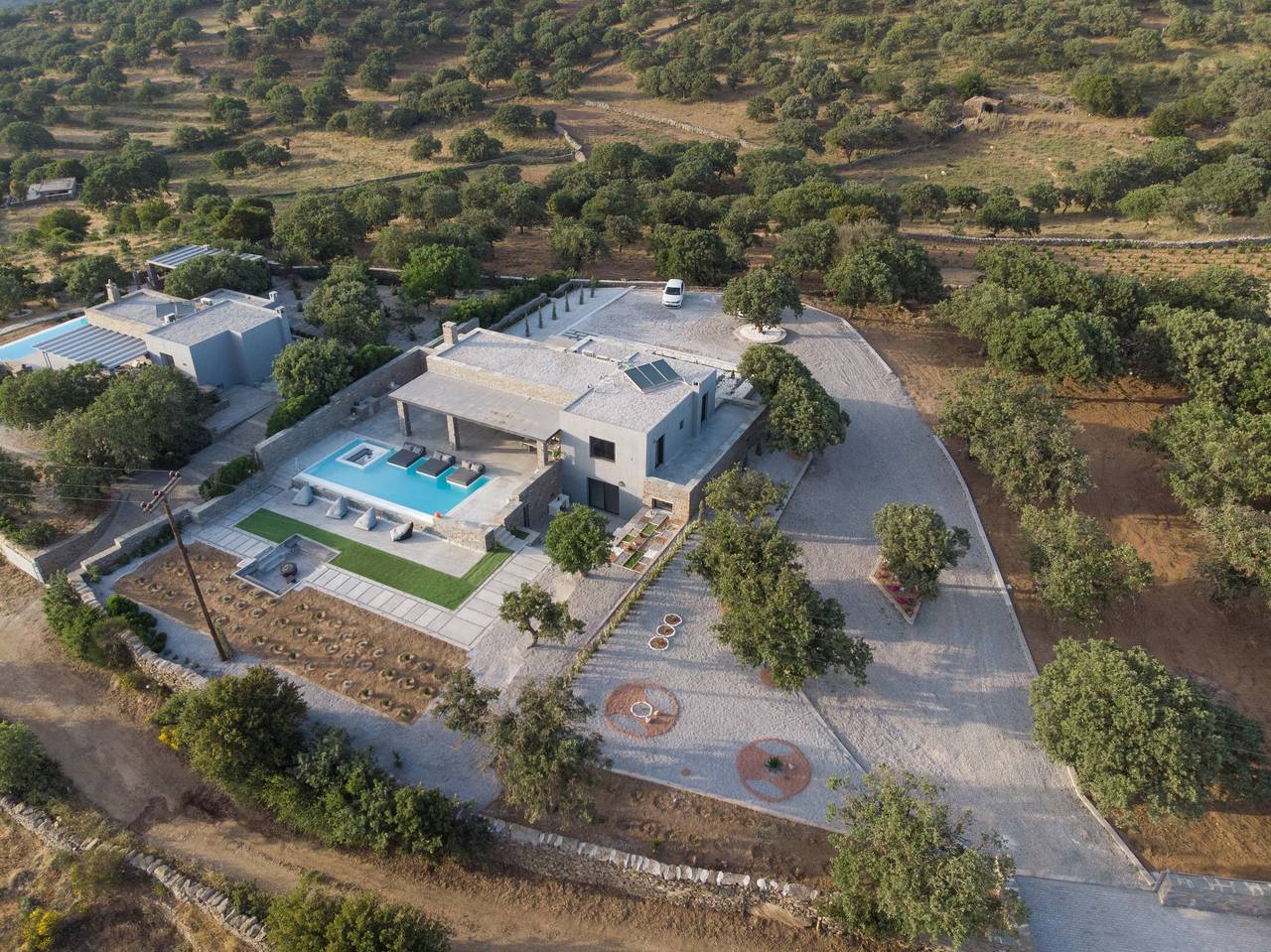 Villa für 10 Personen mit Terrasse in Kea