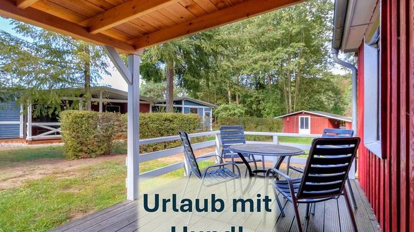 Bungalow für 4 Personen, mit Garten und Terrasse, mit Haustier in Korswandt