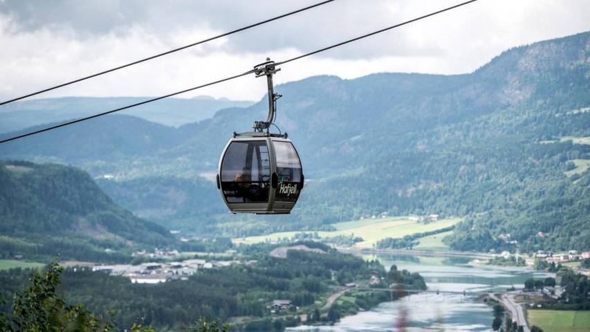 Ganze Wohnung, Ferienwohnung für 8 Personen mit Balkon in Hafjell, Øyer