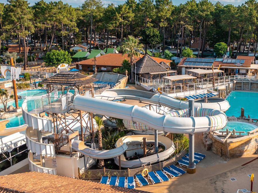 Camping Le Vieux Port - Mobile home 6 persons - Mobile home type Cd in Messanges, Côte d’Argent