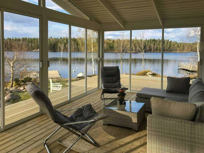 Ferienhaus für 4 Personen, mit Terrasse und Sauna - 1