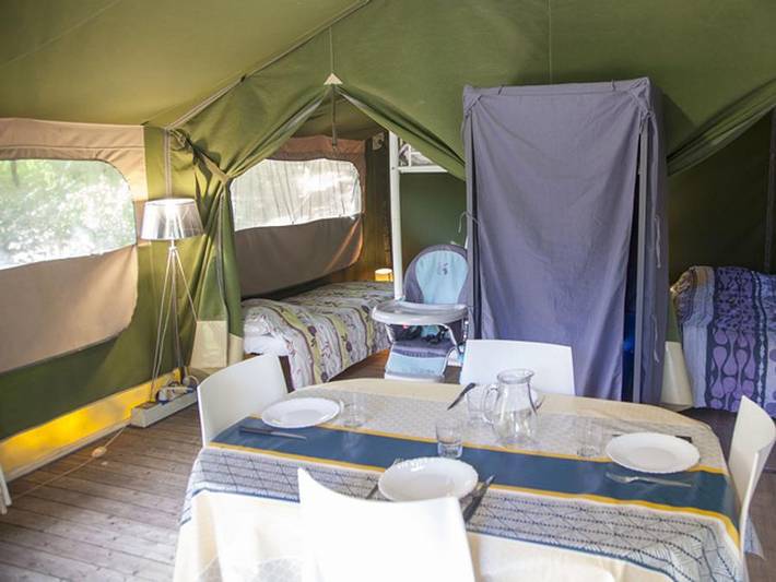 Tente pour 5 personnes dans l' Aveyron - 3