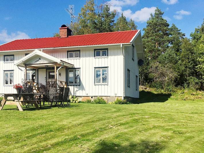 6 personer fritidhus i Håcksvik in Skyarp, Västergötland