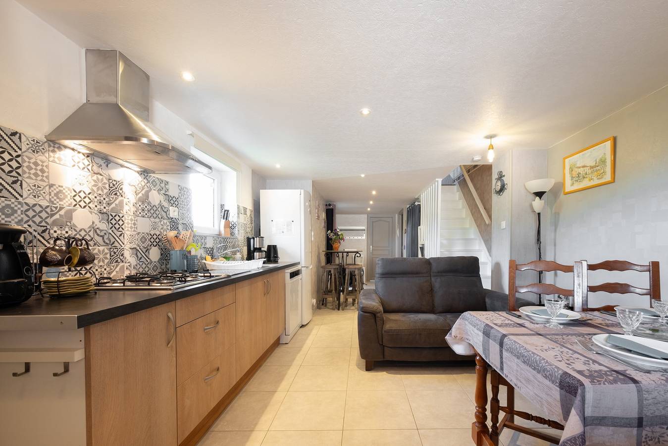 Entire apartment, Gîte les boutons d'or – 50 m² Apartment in Owners' House in Saint-Nabord, Épinal region