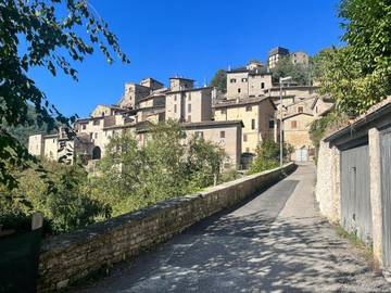Gîte pour 4 personnes, avec vue et balcon à Spoleto