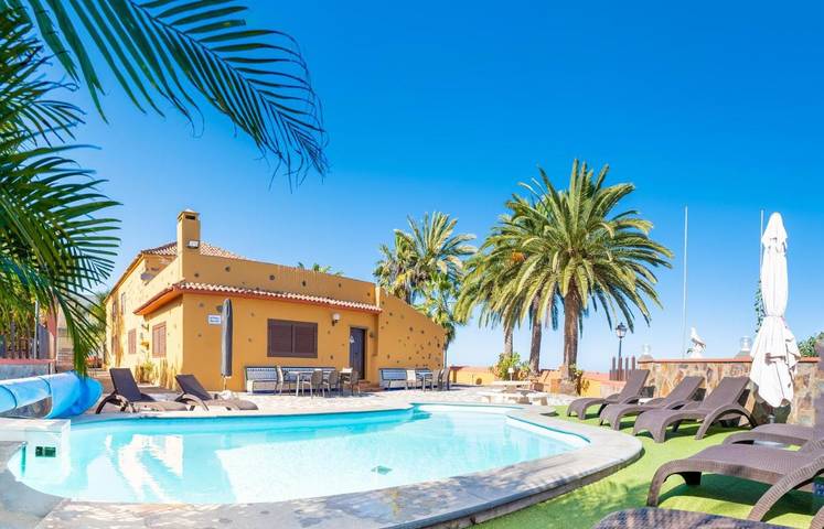 Finca für 13 Personen, mit Garten und Ausblick sowie Pool in Los Realejos - 3
