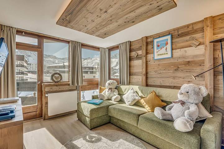 Ganze Wohnung, Premium 2-Zimmer-Wohnung renoviert, gemütlich, an den Pisten, mit WLAN in Tignes, Vanoise-Massiv