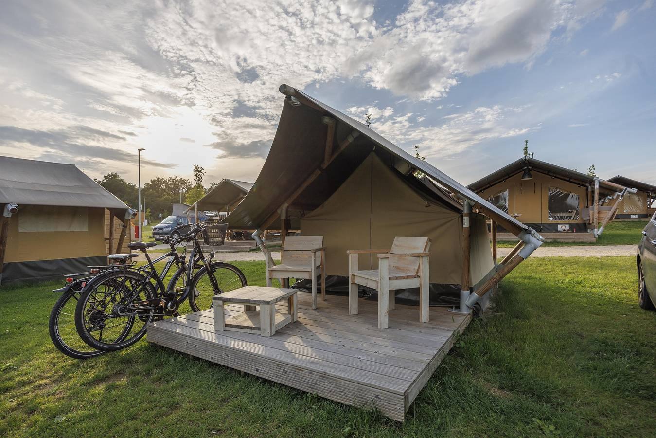 Glamping Zelt ohne Bad - 2 Pers. (klein) in Prenzlau, Uckermark