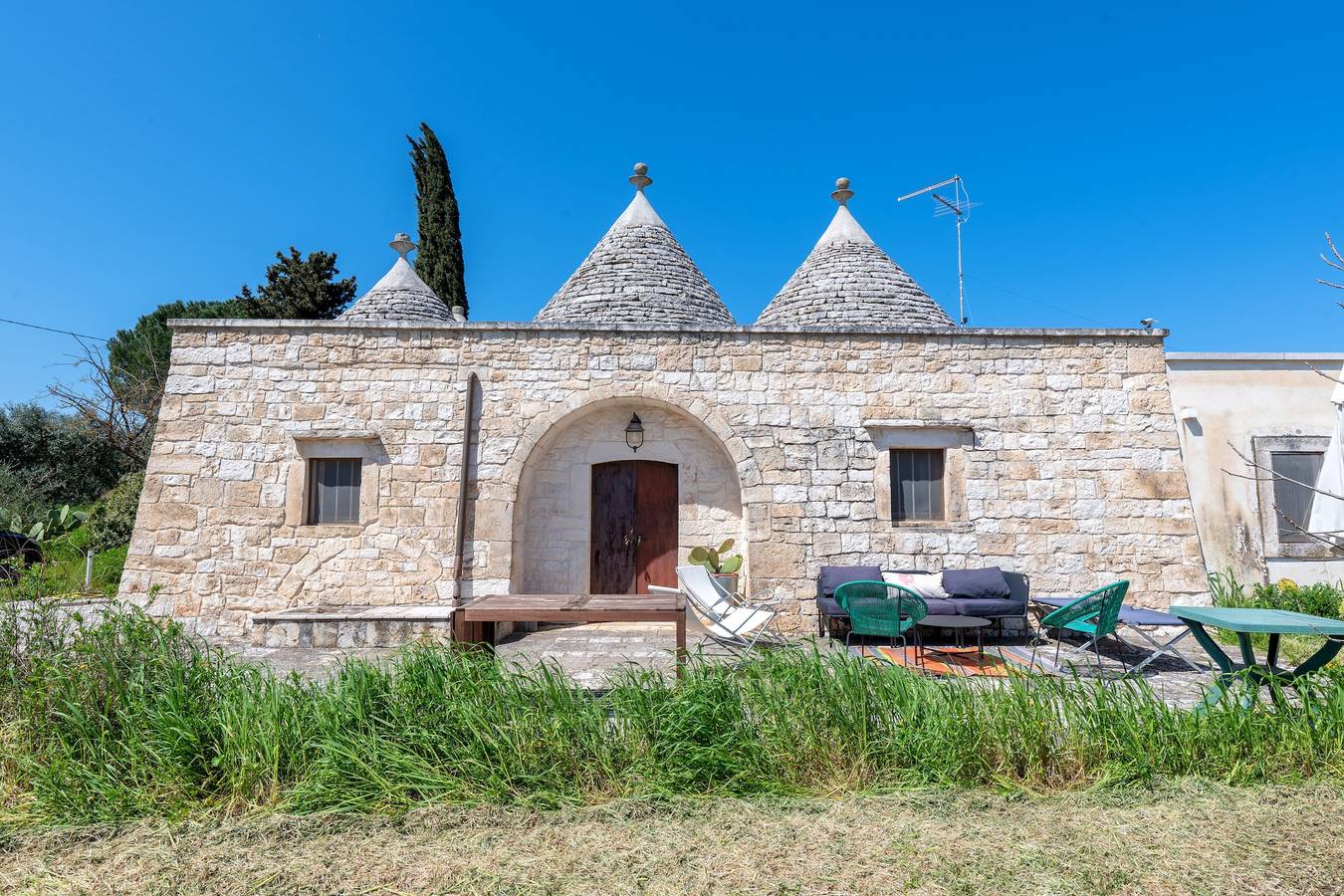 Trullo „Caliandro“ mit privater Terrasse, Garten und Wlan in Martina Franca, Tarent Provinz