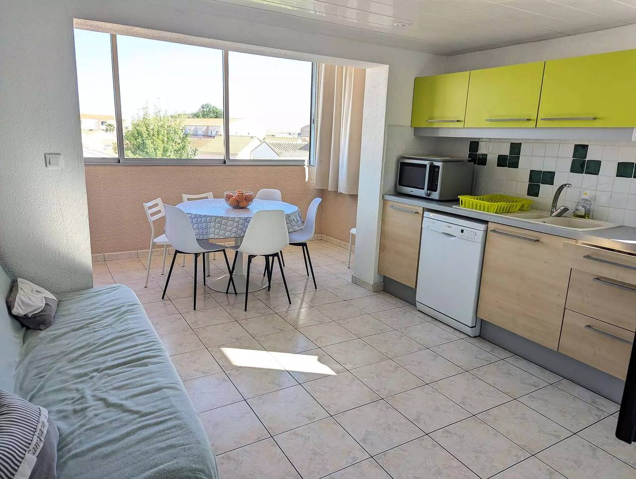 Apartamento entero, Precioso apartamento con aire acondicionado en residencia con piscina, pista de tenis y petanque in Marseillan, Côte d'Améthyste