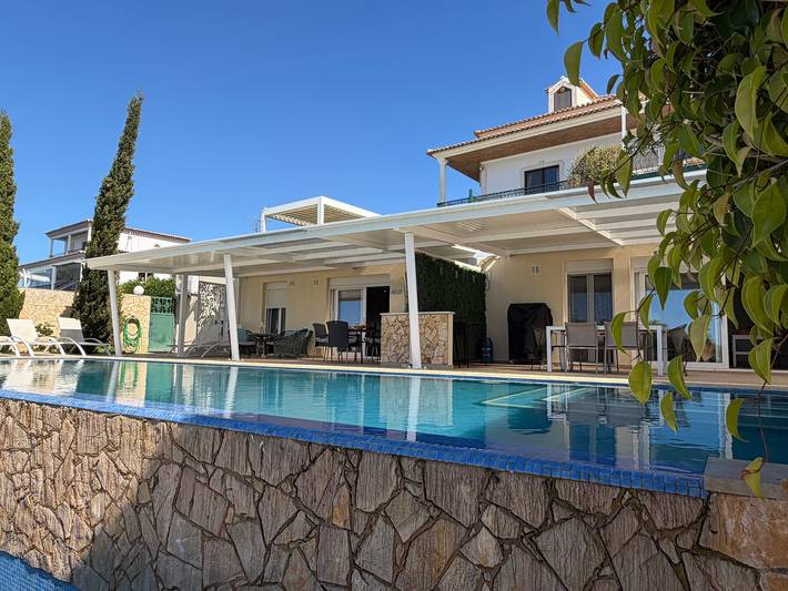 Hel lejlighed, Apartment Abelha with Sea View, Infinity Pool, Shared Garden & Wi-Fi in Loulé (São Clemente), Faro Distrikt