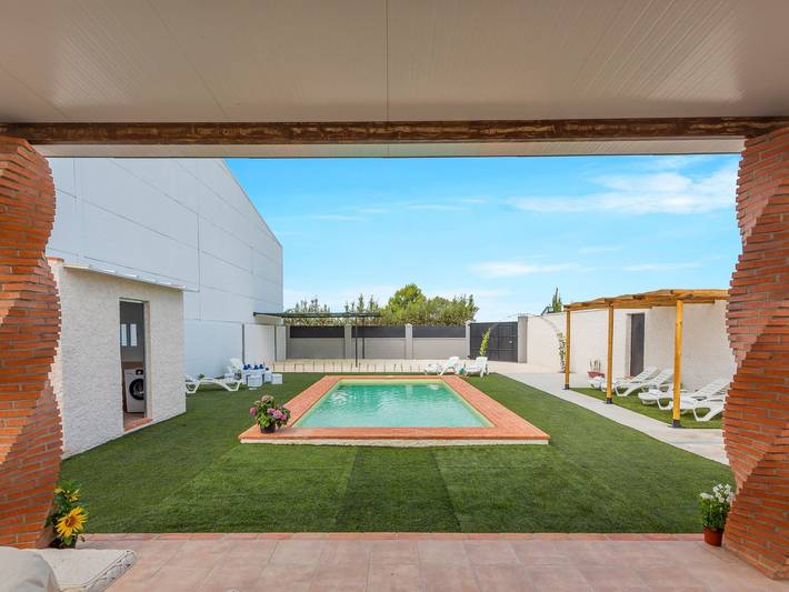 Casa rural para 8 personas, con jardín y piscina, Se admiten mascotas en Sierra Sur de Sevilla - 3