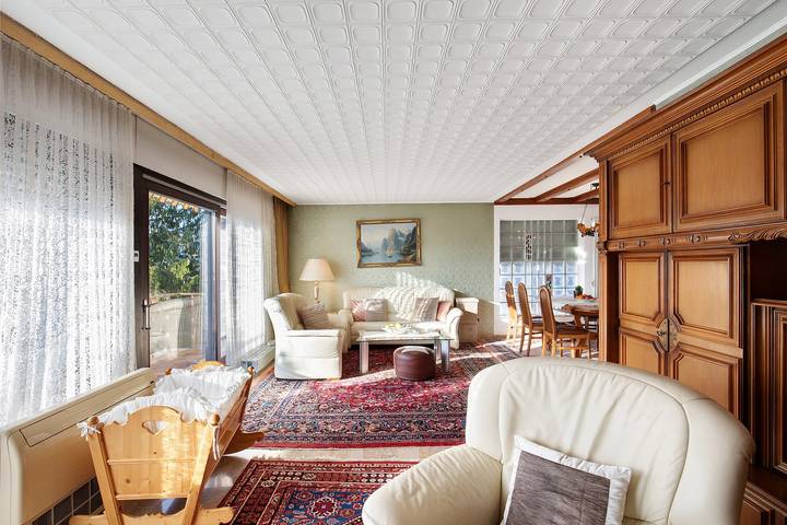 Ganze Wohnung, Apartment „Omas volle Hütte“ mit Bergblick, privater Terrasse und Wlan in Mühltal, Landkreis Darmstadt-Dieburg