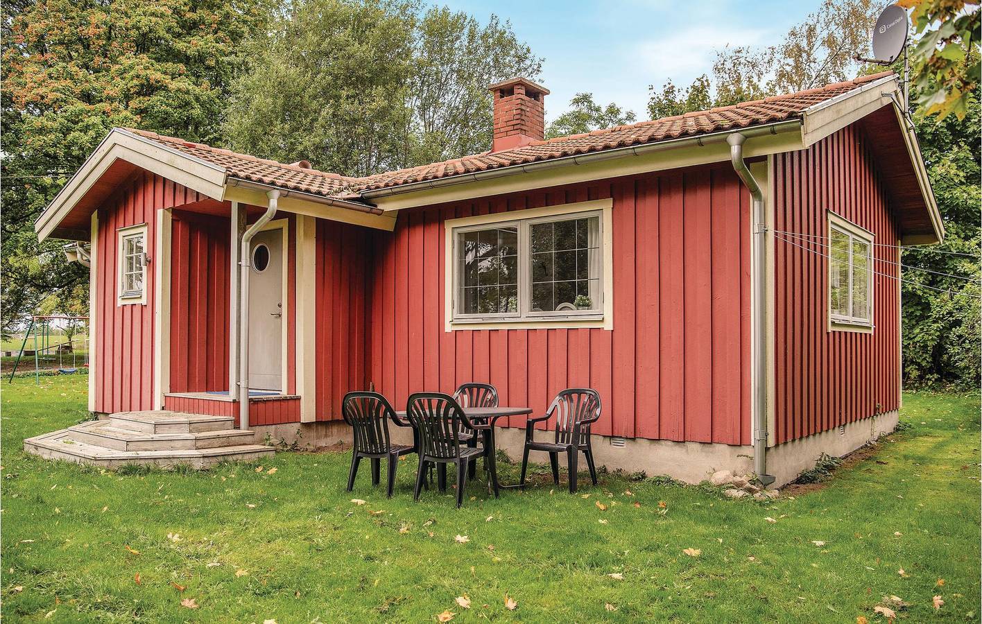Hus för 4 Personer, med trädgård