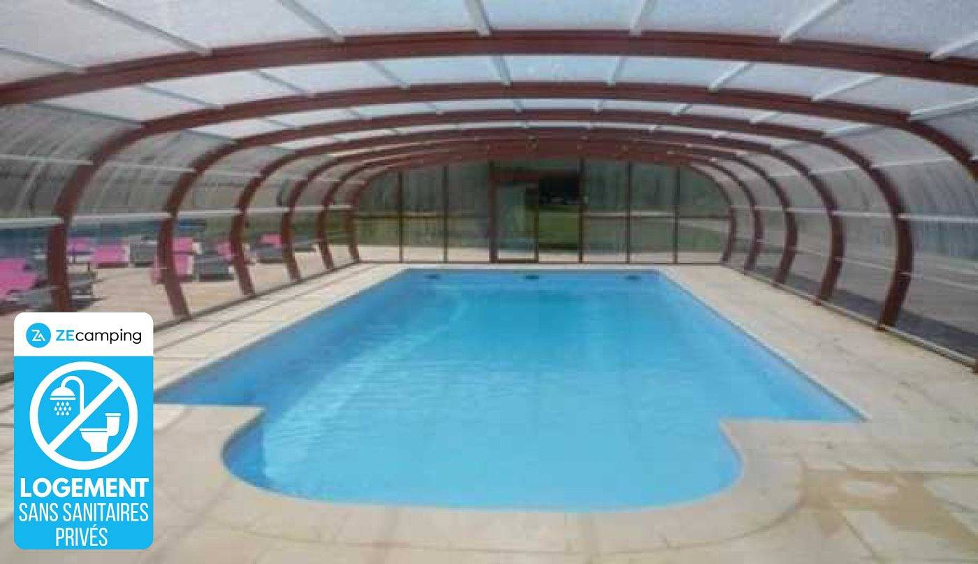 Zecamping 2 étoiles piscine couverte pet friendly sauna locatif 9m2 3 pers in Bar-sur-Aube, Aube