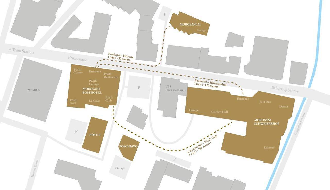 Morosani Posthotel in Davos Platz 1, Davos