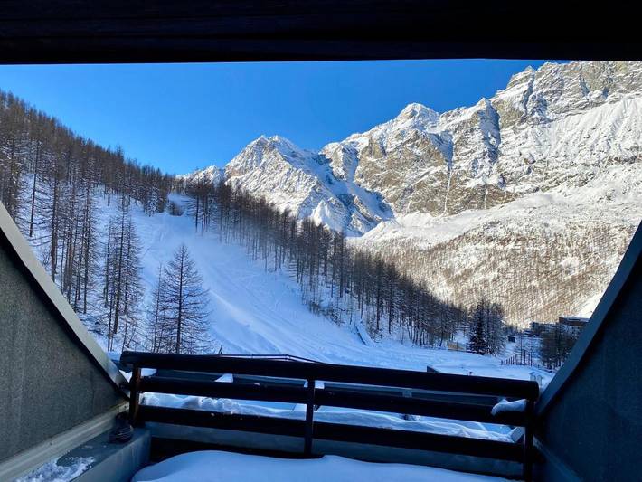 Vakantieappartement voor 4 personen, met tuin en uitzicht, met huisdier in Breuil-Cervinia