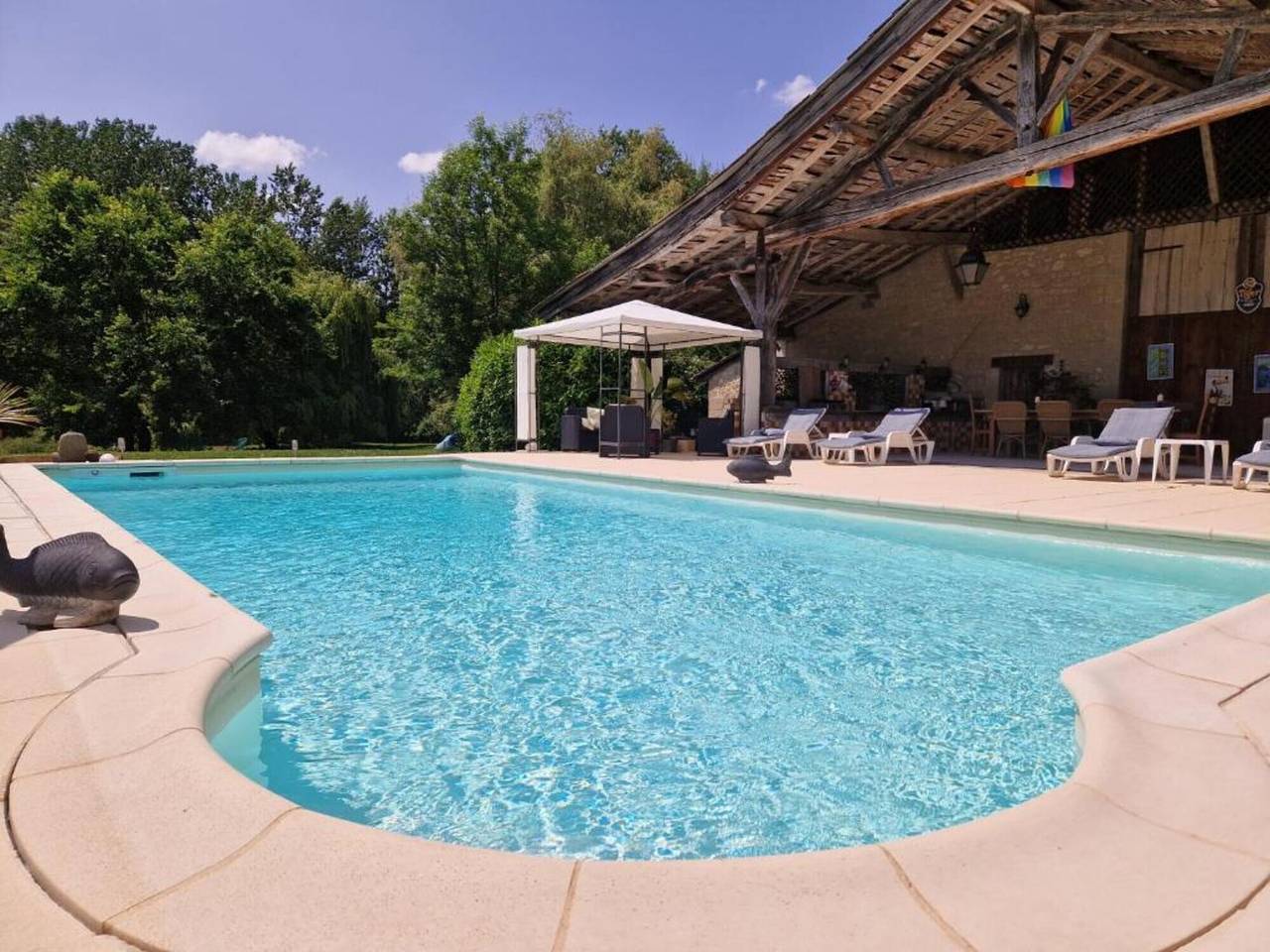 Villa 'Domaine Cassin 47 - Lavergne' met privézwembad, privéterras en Wi-Fi in Marmande en omgeving