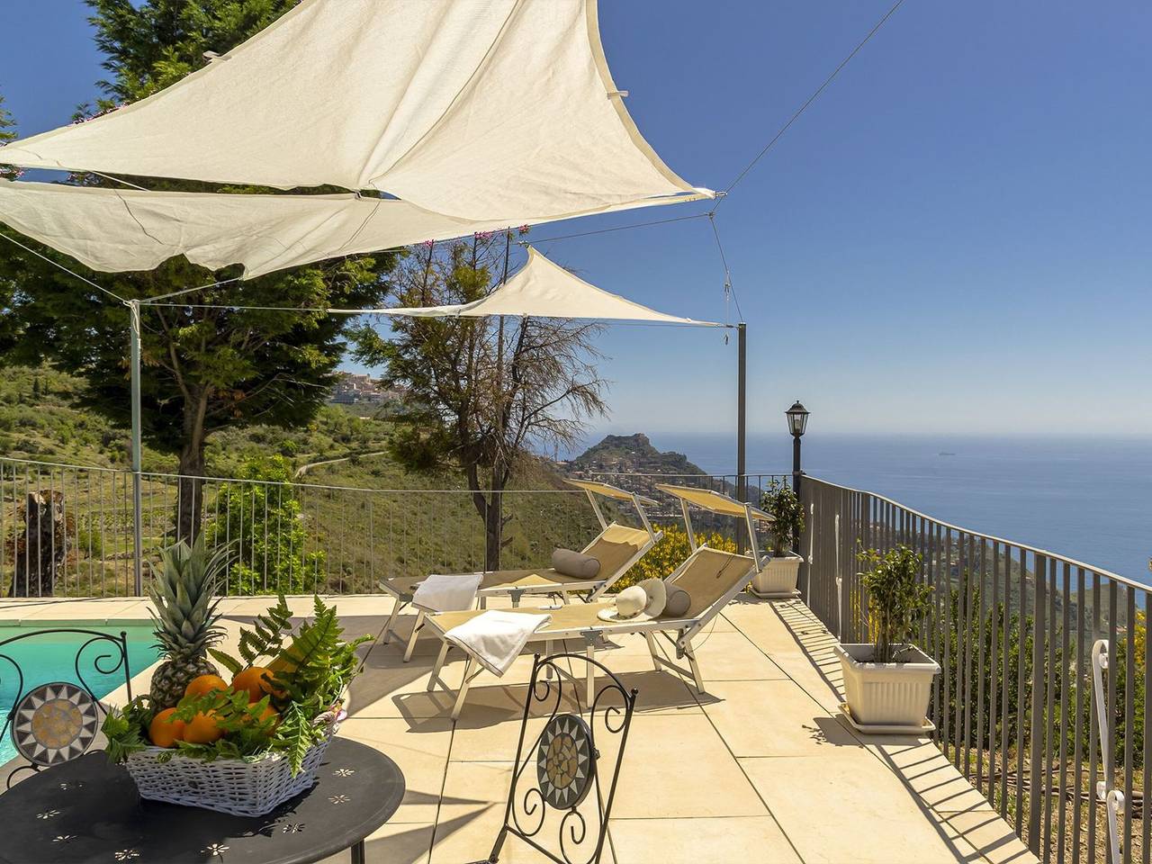 In Castelmola mit Privatem Pool in Castelmola, Provincia di Messina