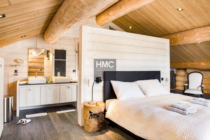 Chalet pour 10 personnes, avec terrasse ainsi que jacuzzi et sauna à Bolquère - 3