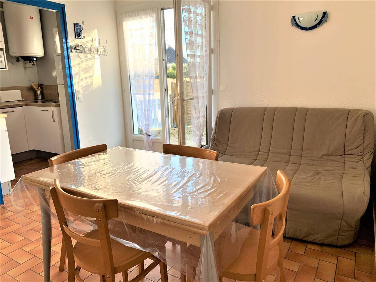 Quiberon: Casa 2P, 25m², 3* cerca de la playa, Wifi, jardín, aparcamiento, mascotas Ok in Quiberon, Côte des Mégalithes