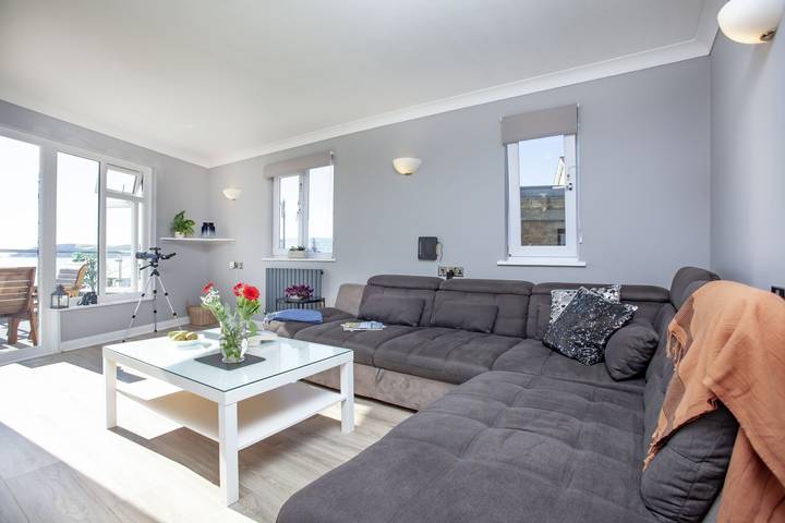 Entire vacation apartment, Atlantic View in Penzance, Cornwall