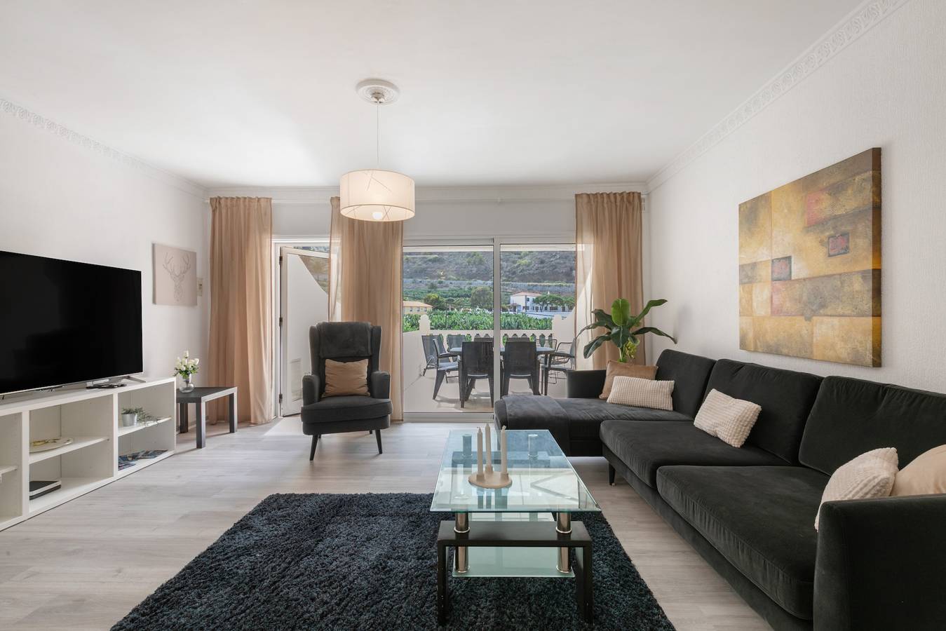 Ferienhaus 'Buena Vista' mit Meerblick, privater Terrasse und Wlan in Icod de los Vinos, Teneriffa Nord